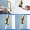 Kibi Bari Single Handle Pull Down Kitchen & Bar Sink Faucet, Brushed Gold KKF2015BG - alternate 2